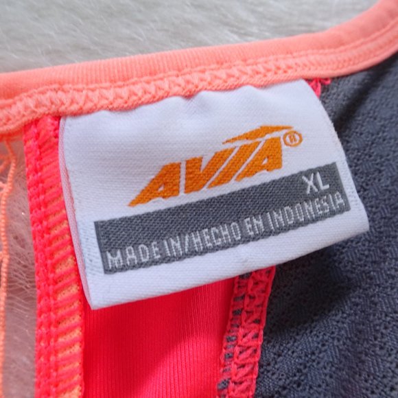 Avia Athletic Pink / Gray Tee Top XL - Picture 11 of 11